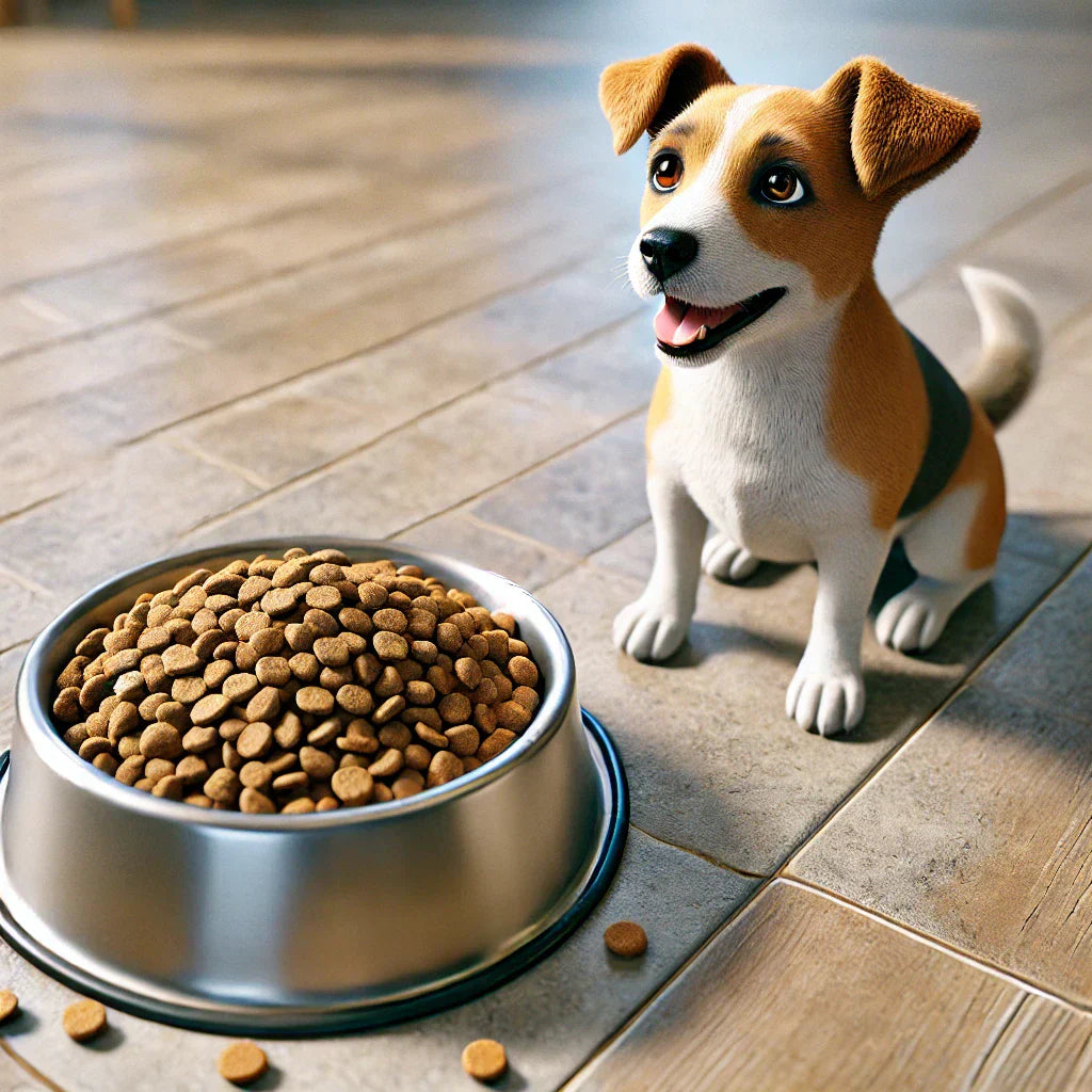 Astuce : Mouiller les croquettes pour ralentir la prise de repas de votre chien 🐶💧