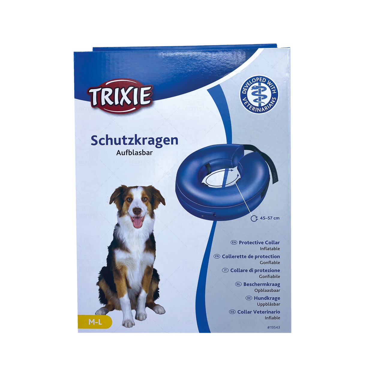 Collerette de protection gonflable