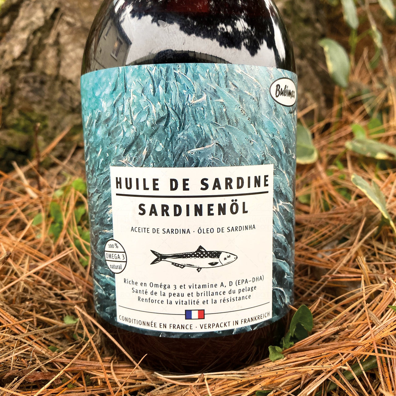 Huile de sardines 100%