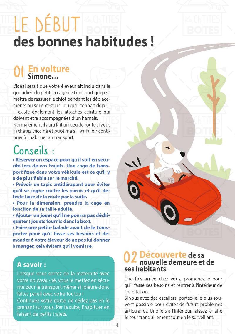 Livret de conseils & astuces – Accueillir son chiot en toute sérénité