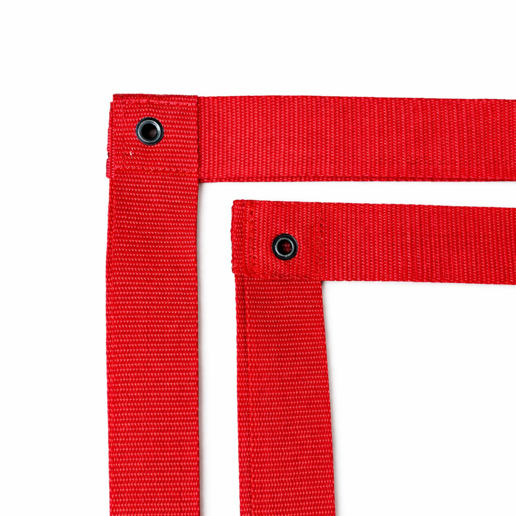 Carré d'obéissance 3x3m pour chiens avec piquets